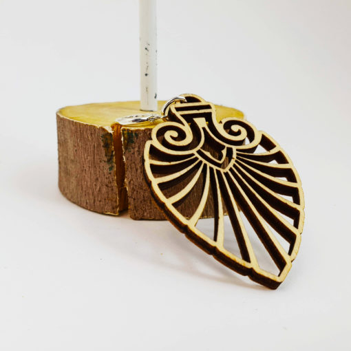 Lasercut wood, geometric earrings, Psywear, tribal jewellery, Sacred Geometry Jewelry,
