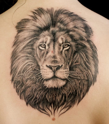 Izhar Rott Lion Tattoo