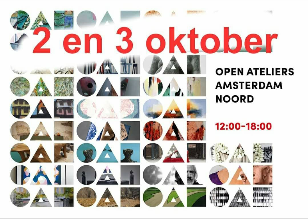poster Open Ateliers Amsterdam Noord 2021